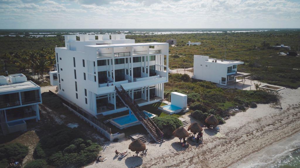 Beachfront Villa Solarium Garden House 1 San Benito Exterior photo